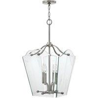 Hinkley Wingate 4 Light Medium Pendant, Silver