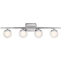 Kichler Jasper 4 Light Wall Light, Silver