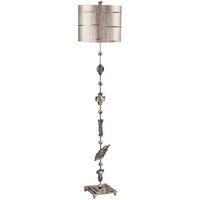Flambeau Fragment 1 Light Floor Lamp Silver, Silver