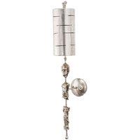 Flambeau Fragment 1 Light Wall Light Silver, Silver