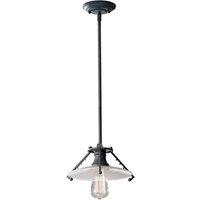 Feiss Urban Renewal 1 Light Pendant Light, Silver