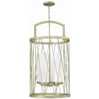 Hinkley Nest 4 Light Pendant Chandelier, Silver