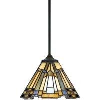 Quoizel Inglenook 1 Light Mini Pendant, Brown