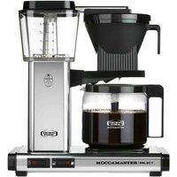 Moccamaster KBG 741 Select Coffee Machine - Polished Silver, Silver