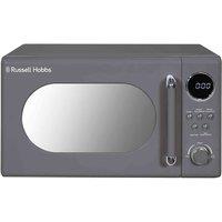 Russell Hobbs RHM2044G 800W 20L Retro Solo Digital Microwave - Grey