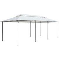 vidaXL Gazebo 600X298X270cm White 180G/M , White