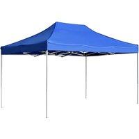 vidaXL Professional Folding Party Tent Aluminium 4.5x3 m Blue, Blue