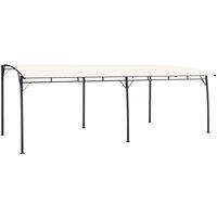 vidaXL Garden Sunshade Awning 6X3X2.55 M Cream, Cream