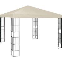 vidaXL Gazebo 3X3 M Cream, Cream
