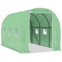 vidaXL Greenhouse 6.86 m 3.43x2x2 m, Green