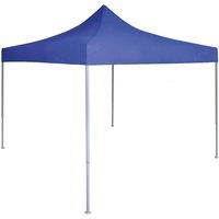 vidaXL Professional Folding Party Tent 2x2 m Steel Blue, Blue