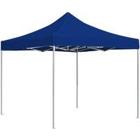 vidaXL Professional Folding Party Tent Aluminium 2x2 m Blue, Blue