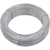 vidaXL Fence Binding Wire 250 M 2 Mm Steel, Silver