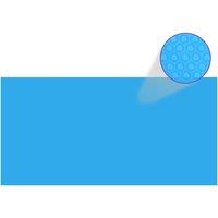 vidaXL Rectangular Pool Cover 1200X600cm Pe Blue, Blue