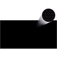vidaXL Rectangular Pool Cover 1200X600cm Pe Black, Black