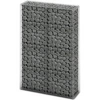 vidaXL Gabion Basket with Lids Galvanised Wire 150 x 100 x 30 cm, Silver