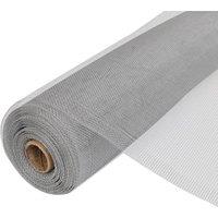 vidaXL Mesh Screen Aluminium 100X500cm Silver, Silver