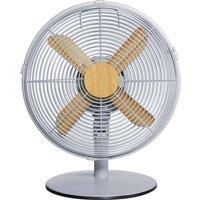 Russell Hobbs RHMDF1201WDG 12inch Scandi Desk Fan In Grey And Wood Effect