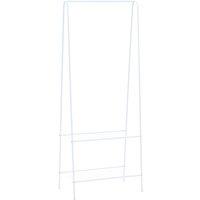 vidaXL Clothes Rack 59X35X150cm White, White