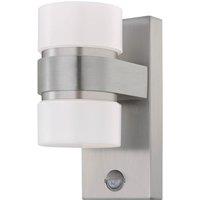 Eglo Atollari Outdoor Wall Light Stainless-steel White, Silver