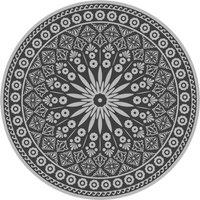 Best For Boots OC31 - Round Outdoor Carpet, Multi