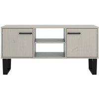 Core Products Texas 2 Door Flat Screen TV Unit Grey, Grey