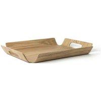 Bredemeijer Serving Tray Madera Design Rectangular Medium In Natural Wood, Brown