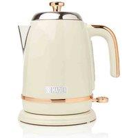 Haden 198778 Salcombe Kettle - Cream And Copper, Cream