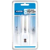 Status Auto Safety Night Light, White