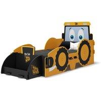 KIDSAW JCB Junior Toddler Bed, Yellow