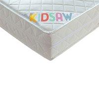 KIDSAW Junior Deluxe Sprung Toddler Mattress, White