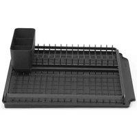 Brabantia Sinkside Dish Drying Rack - Dark Grey, Grey
