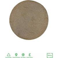 Relay Rug Latte 200Cm Circle, Brown