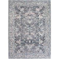 Homemaker Maestro Traditional Rug Grey And Pink 200X290Cm, Grey