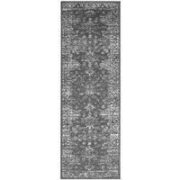 Homemaker Maestro Traditional Rug Charcoal 067X200Cm, Grey