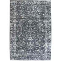 Homemaker Maestro Traditional Rug Charcoal 080X150Cm, Grey