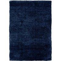 Homemaker Supersoft Plain Rug Navy 120X170Cm, Blue