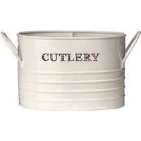 Interiors by PH Sketch Cutlery Caddy, Cream