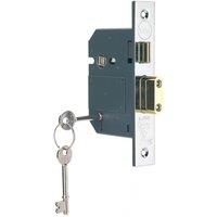 Yale 5 Lever Sashlock Chrome 3.00