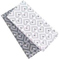 Beau & Elliot Vibe Twin Pack Of Tea Towels - Slate, Grey