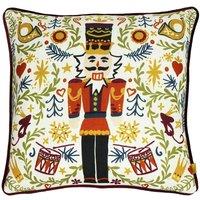 Furn. Nutcracker Polyester Filled Cushion Multicoloured, Multi