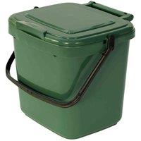 All-Green 7L Kitchen Compost Caddy - Green, Green