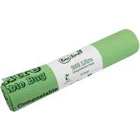 Bioliner 240L Compostable Bags 1 Roll , Green