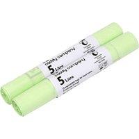 The Caddy Company Caddy Company 5L Compostable Bags 2 Rolls , Green