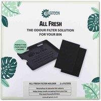All-green All-fresh Filter Kit - Filter Holder X 2 Filters, Black