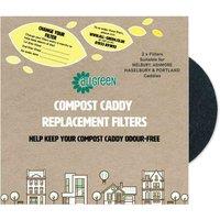 All-green Portland Caddy Filters - 2 Pack, Black