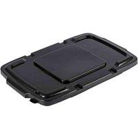 Coral Recycling Box Lid - Black, Black