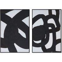 Fifty Five South Astratto Set Of Two Abstract Wall Art