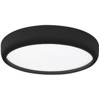 Milagro Ceiling Lamp Gea Black 36W LED 390 Mm, Black