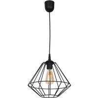 Milagro Pendant Lamp Colin Black 1 x E27, Black